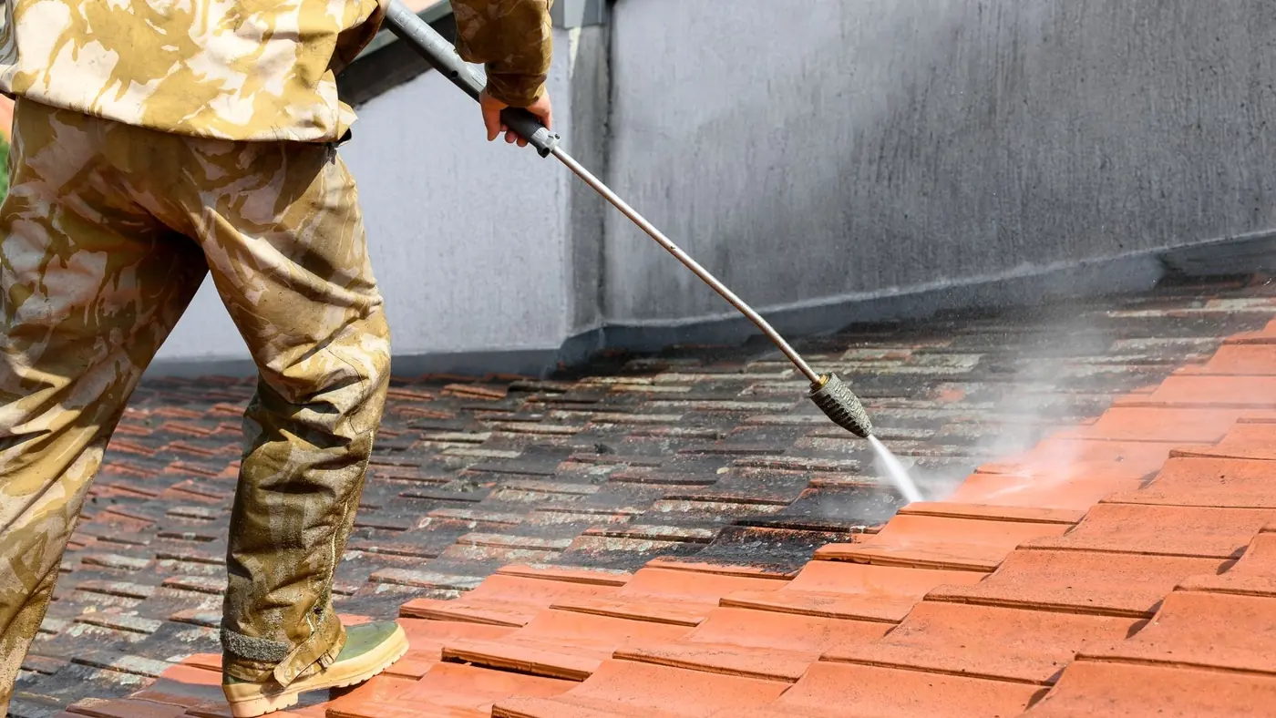 C2Clean exterior surface cleaning in Aurora Ohio
